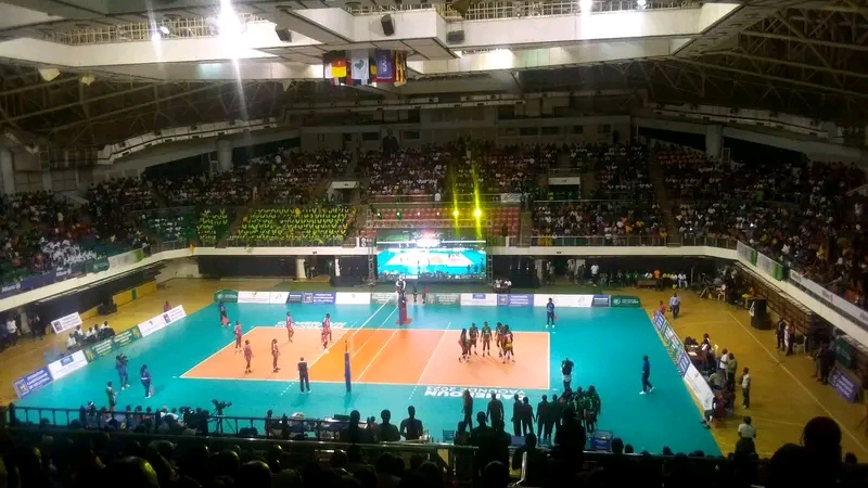 Arène de volleyball